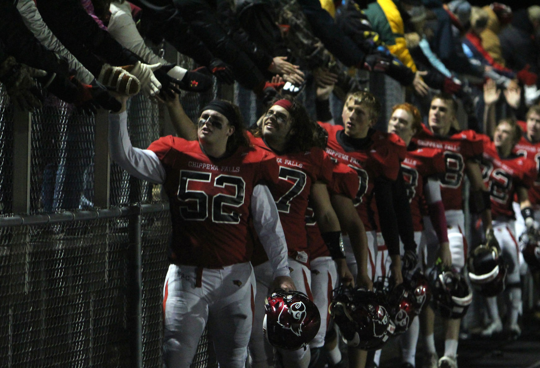Hudson at Chi-Hi football 10-12-18